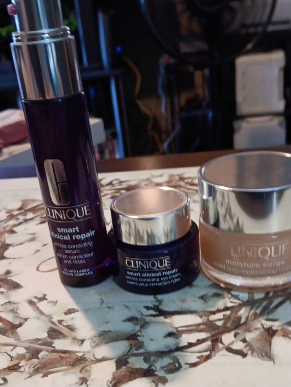 Clinique Face And Eye Cream Serum,abd Moisture Surge Cream.